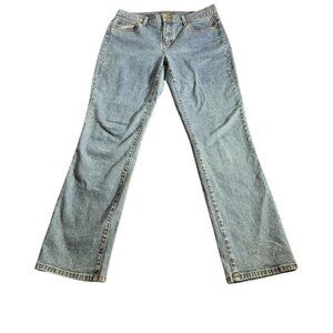 LRL LAUREN JEANS CO RALPH LAUREN Straight Leg Medium Wash Jeans